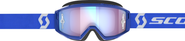 PRIMAL GOGGLE BLUE/WHITE BLUE CHROME WORKS