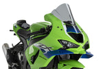 WINDSCREEN Z-RACING SMOKE KAW