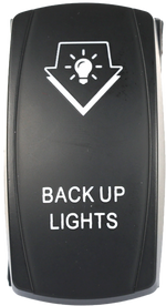 BACK UP LIGHTING SWITCH PRO SERIES BACKLIT