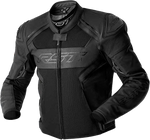 S1 D3O MESH LEATHER JACKET BLACK XS