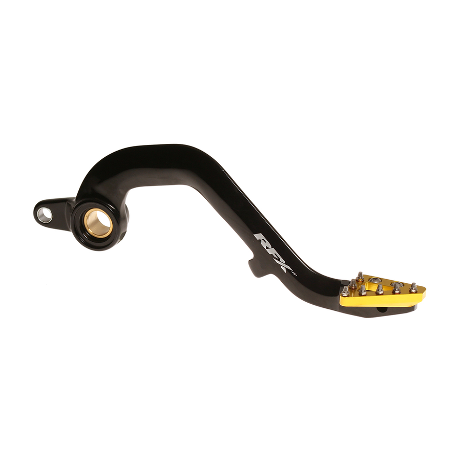 REAR BRAKE PEDAL YELLOW SOLID-TIP SUZ | FXRB 30501 99YL
