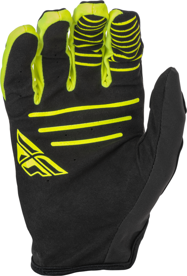 WINDPROOF GLOVES BLACK/HI-VIS SZ 08