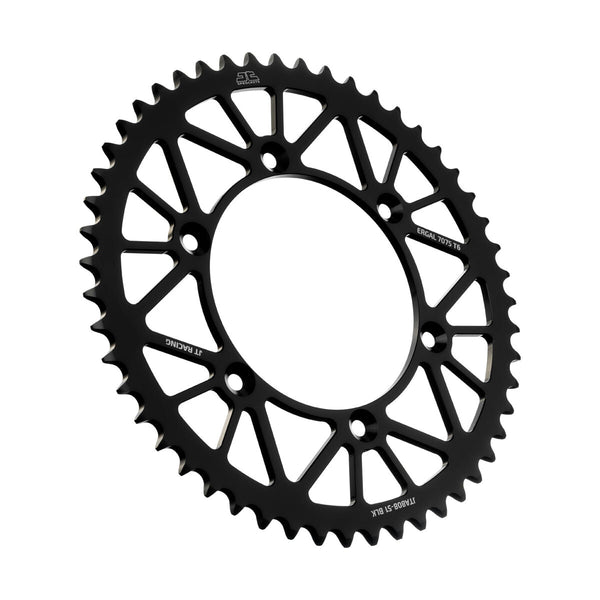 REAR RACELITE SPROCKET ALUM 51T-520 BLK KAW/SUZ | JTA808.51BLK