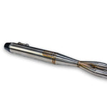 INTMDTR M8 FLT FULL BRUSHED SS W/BLACK END CAP | 930-02608