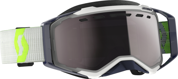 PROSPECT GOGGLE SNOW CROSS GREY/YLW W/ENH SILVER CHROME | 272846-1120313