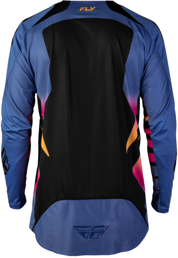 EVOLUTION DST LE BOLT JERSEY BLACK/BLUE/MULTI