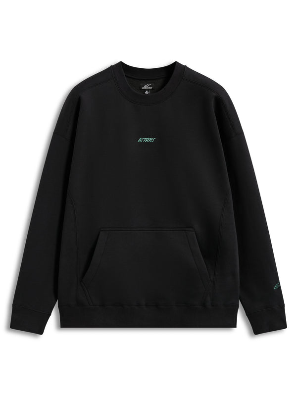 GUISE OVERSIZED CREW BLACK