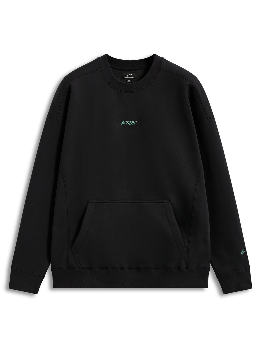 GUISE OVERSIZED CREW BLACK
