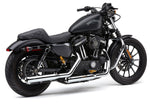 3" NH SERIES SLIP-ONS CHROME SPORTSTER 14-24