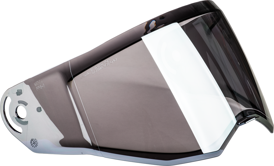 MD-74 SMOKE/BLK IRIDIUM SHIELD SINGLE LENS SMOKE/BLACK