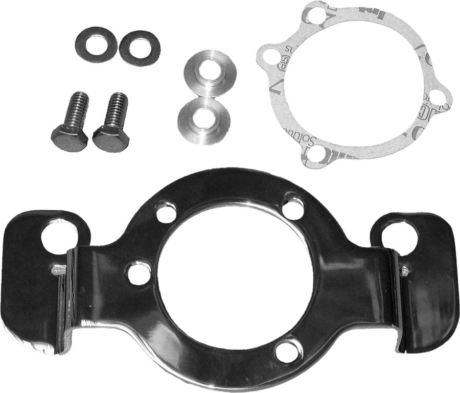 CARB SUPPORT BRACKET ONLY CHROME BIGTWIN 90-92 | 120041