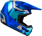 KINETIC SCRAP HELMET BLUE/LIGHT BLUE/GREY