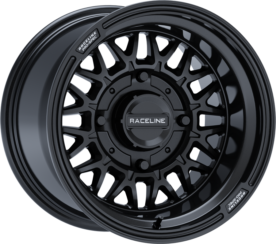 RACELINE OMEGA 15X10 4/137 5+5 (0MM) GLOSS BLACK | A13GB-51037-00