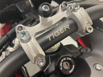 HANDLEBAR RISERS TOUR W/RAM BALL SILVER TRI
