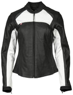 MARUCHI JKT WHT/BK WMNS