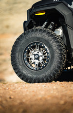 CLUTCH BDLK WHEEL 15X7 4/156 +10MM GUNMETAL/BLK | A-S24G-57056+10