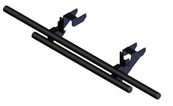 REAR BUMPER BLACK POL