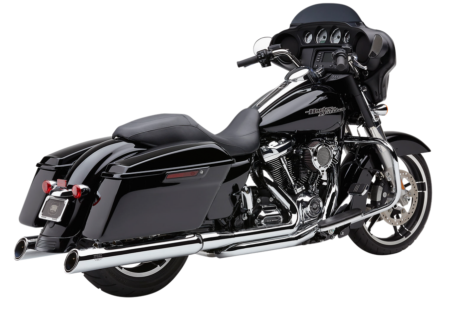 TRUE DUAL HEADPIPES CHROME FLH/FLT 17-24