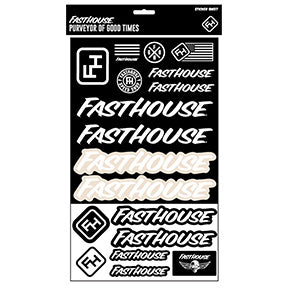 B&W STICKER SHEET