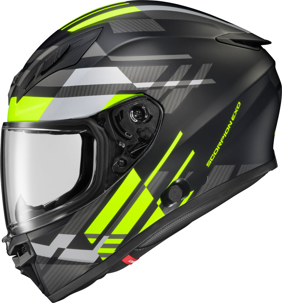 EXO-R430 FULL-FACE HELMET PARADOX HI-VIZ 2X