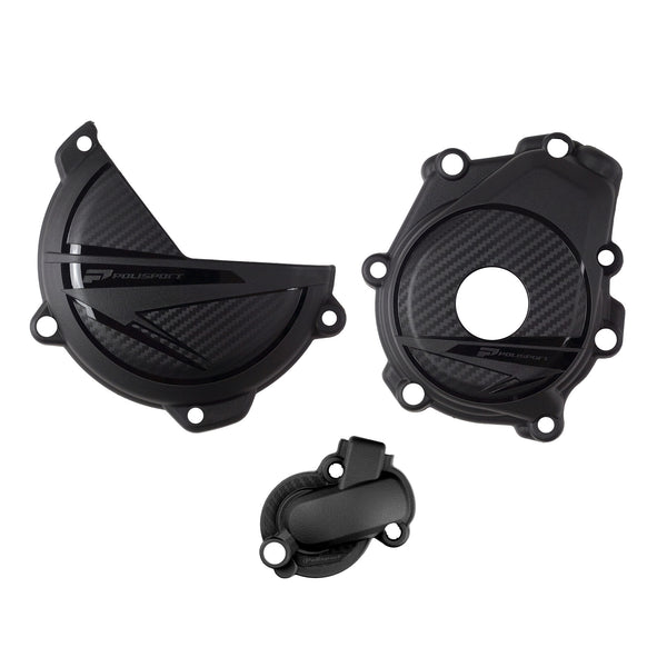 ENGINE PROTECTION KIT BLACK KTM/HUS | 91372