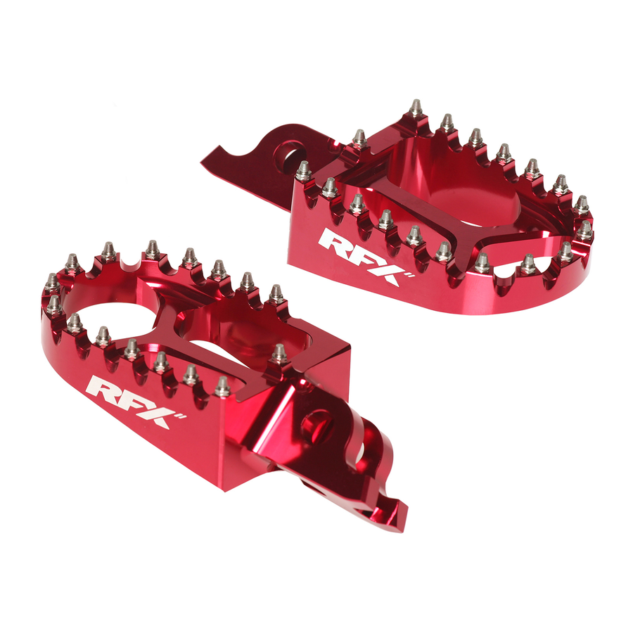 FOOTPEGS RED KTM/HUSQ/GAS | FXFR 50300 99RD