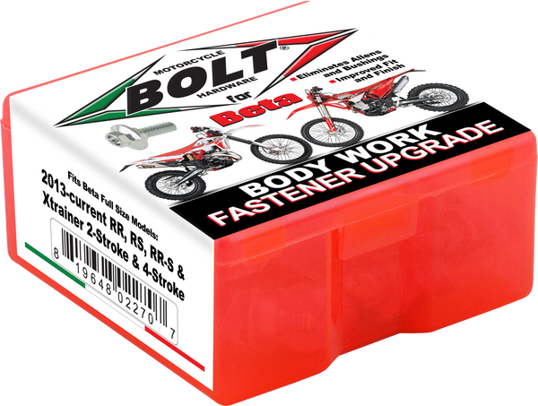 FULL PLASTIC FASTENER KIT BETA RR/RR-S/RS/XTRAINER