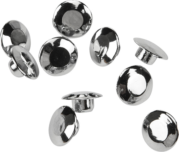 H-BAR CLAMP BOLT CAPS CHROME 10/PK | 03-0107-10