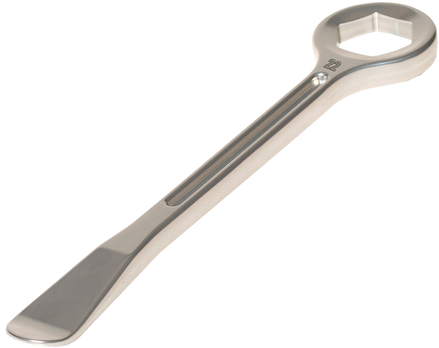 Spoon and Spanner End Tire Lever