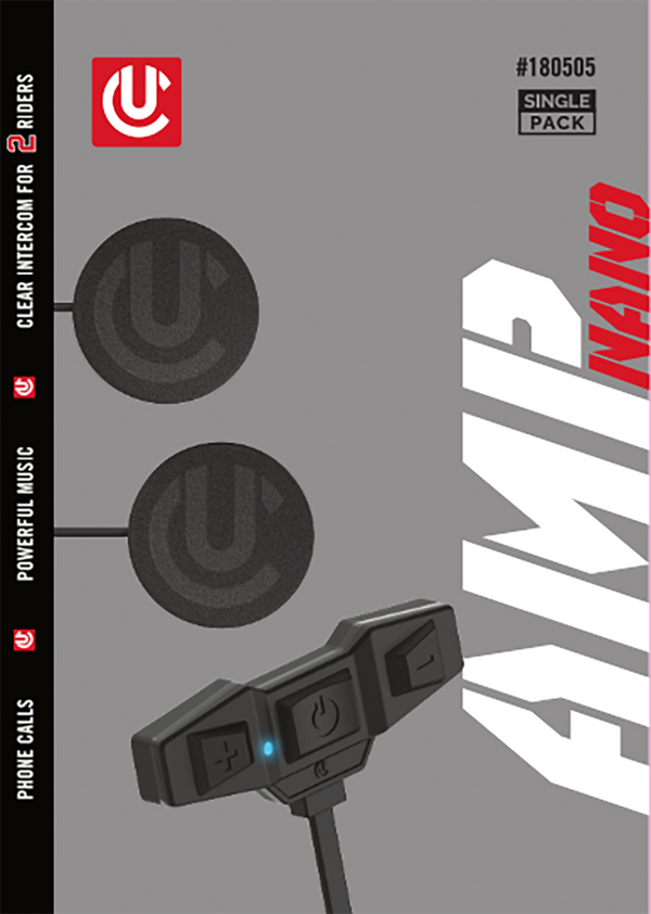 AMP NANO SINGLE KIT HELMET AUDIO SINGLE KIT | 180514