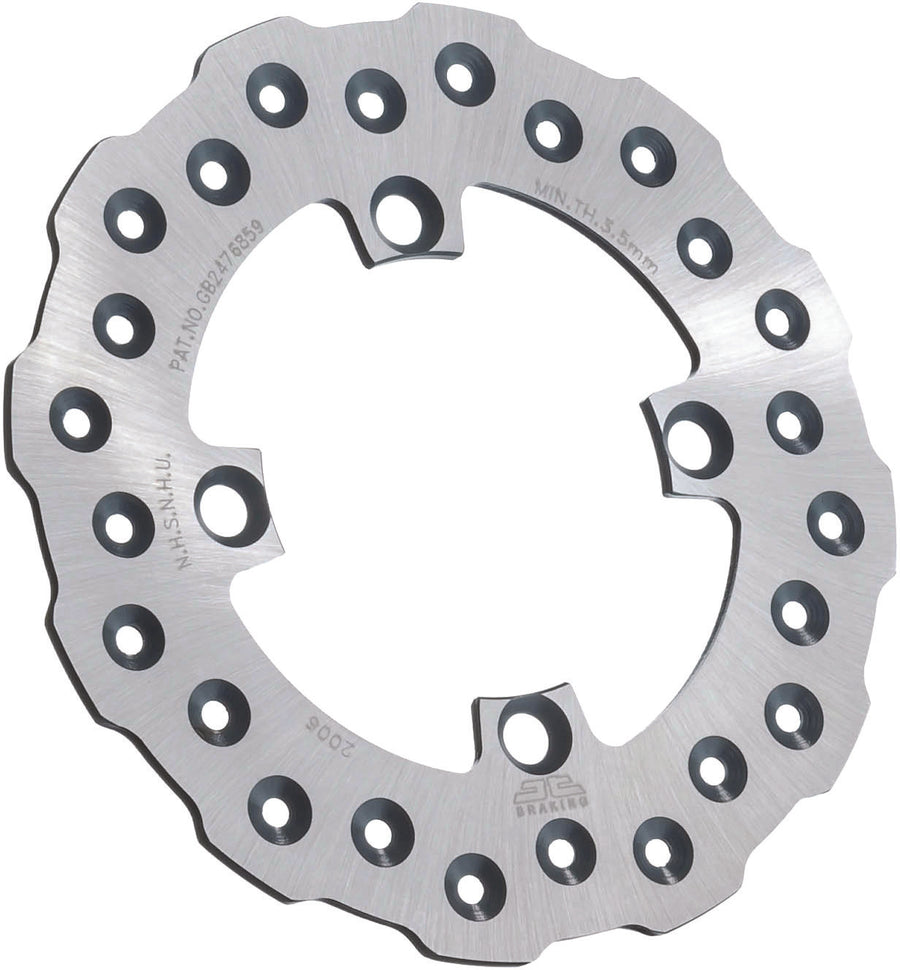 REAR BRAKE ROTOR SS SELF CLEANING KAW | JTD2006SC01