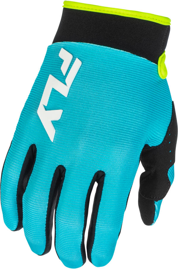 YOUTH F-16 GLOVES AQUA/BLACK/WHITE Y2XS | 379-913Y2XS