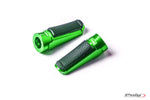FOOTPEGS SPORT GREEN PAIR