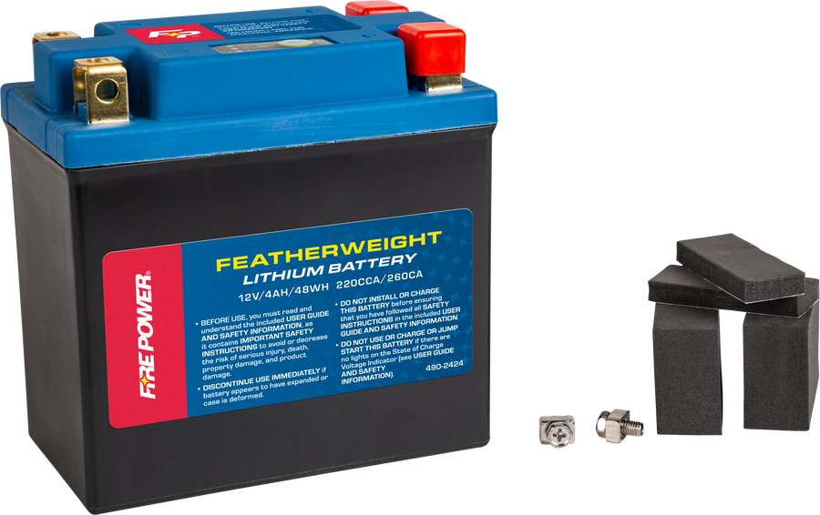 FEATHERWEIGHT LITHIUM BATTERY 220 CCA 12V/48WH | HJTX14AHQ-FP-B