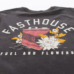 WM FUEL & FLOWER TEE BLK