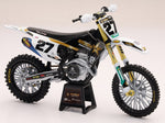 1:12 SCALE ROCKSTAR HUSQVARNA TEAM FC450 MALCOLM STEWART #27 | 58403