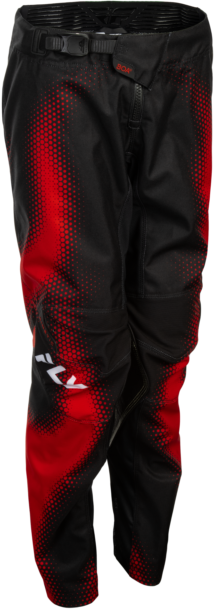 YOUTH KINETIC TORCH PANTS BLACK/RED/WHITE SZ 18