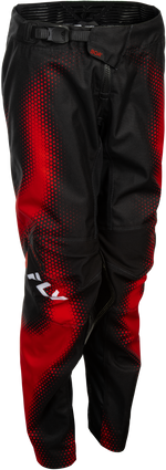 YOUTH KINETIC TORCH PANTS BLACK/RED/WHITE SZ 26