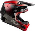 FORMULA S CARBON PROTOCOL HELMET BLACK CARBON/RED XL