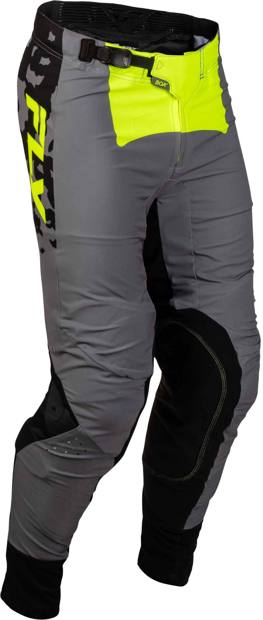 YOUTH LITE FLAKE PANTS GREY/HI-VIS/BLACK SZ 26