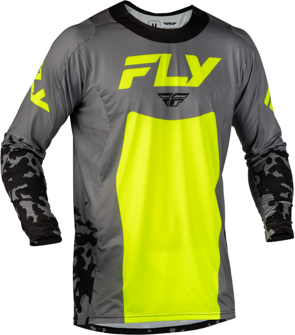 LITE FLAKE JERSEY GREY/HI-VIS/BLACK