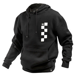 805 AS HOODED PULLOVR BK
