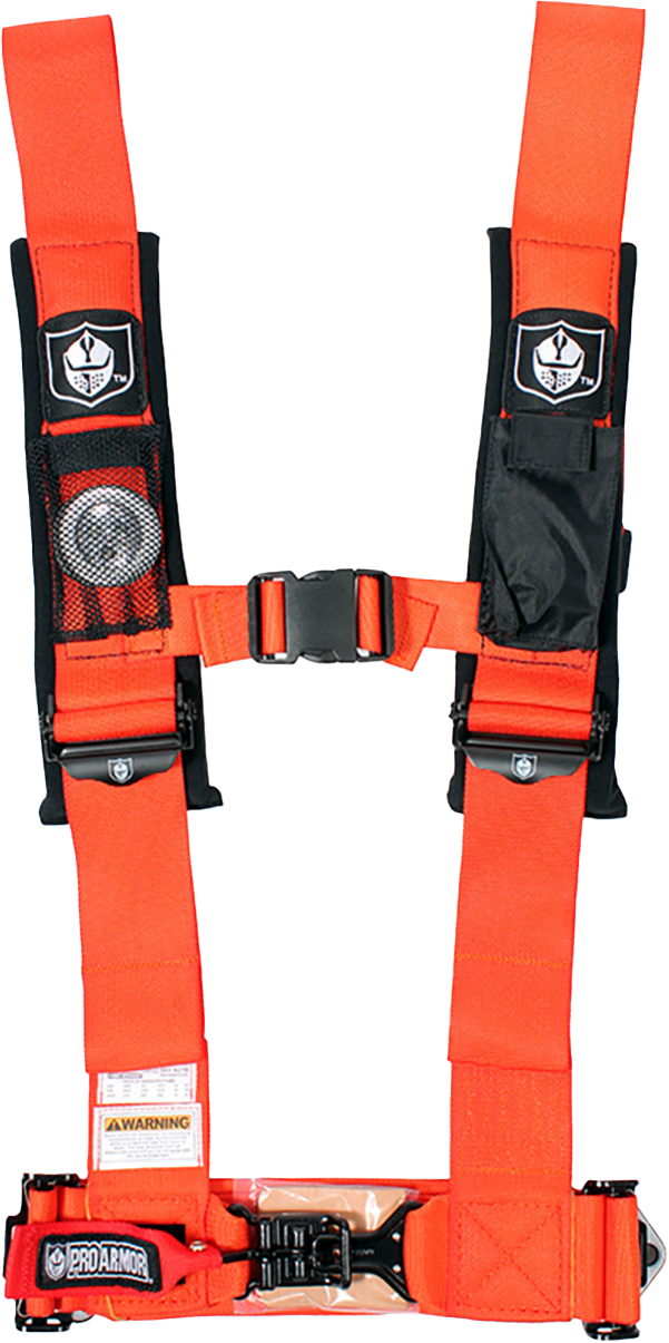 5PT HARNESS 3" PADS ORANGE ORANGE | A115230OR