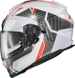 RYZER FULL-FACE HELMET SWITCH WHITE/GREY MD