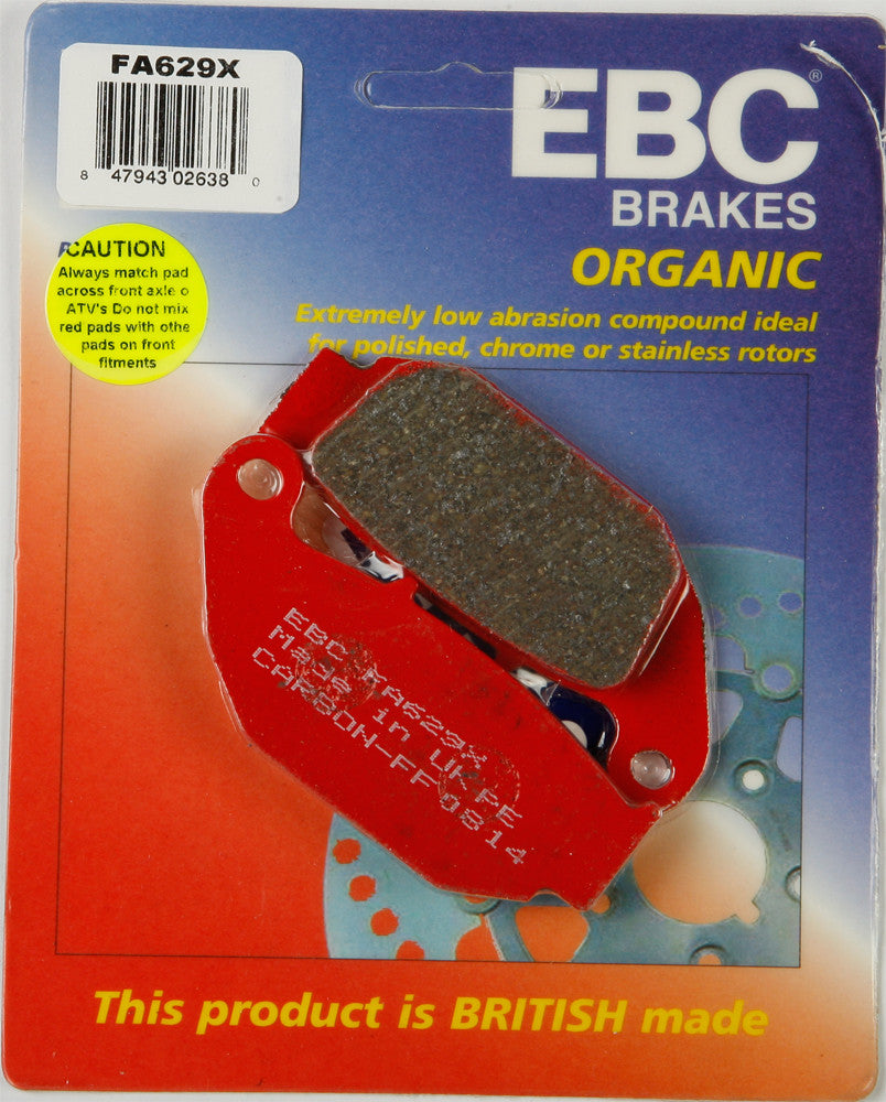 BRAKE PADS FA629X CARBON X SERIES