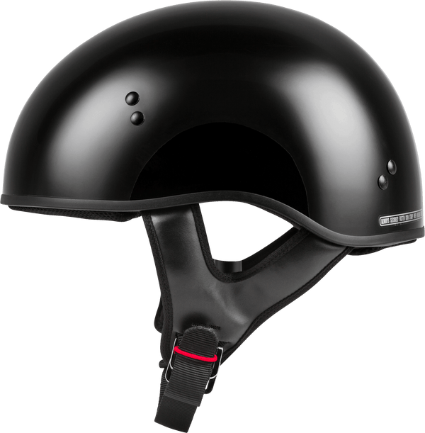 HH-45 HALF HELMET NAKED BLACK