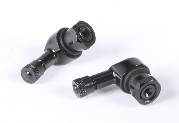 90/90 DEGREE AIR VALVE. 11.3MM BLACK