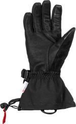 TITLE HEATED GAUNTLET GLOVES GREY/BLACK/RED