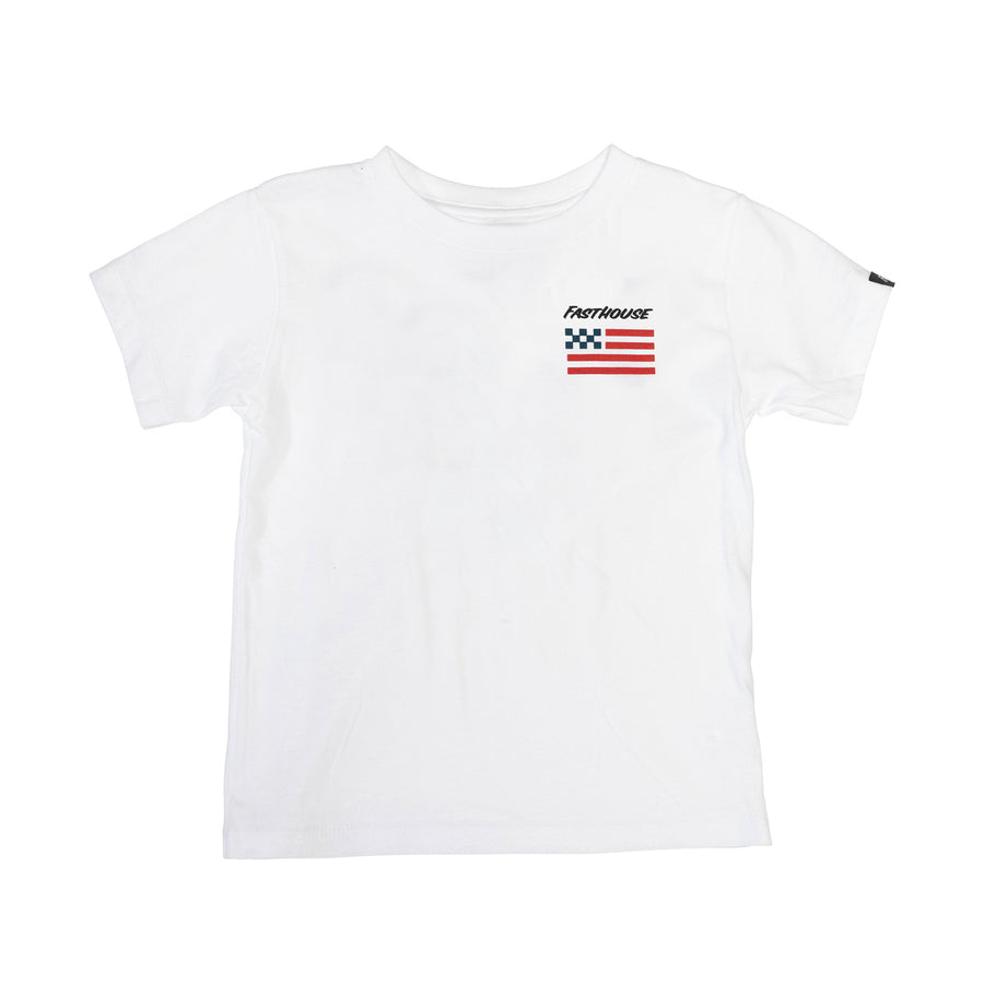 TODDLR LIBERTY SS TEE WHT