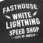 WHT LIGHTNING SS TEE BLK